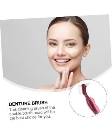 Buy Minkissy Double-Headed False Toothbrush: Ultimate Cleaning Tool for Dentures & Prostheses Care - Buy Online on GoSupps.com