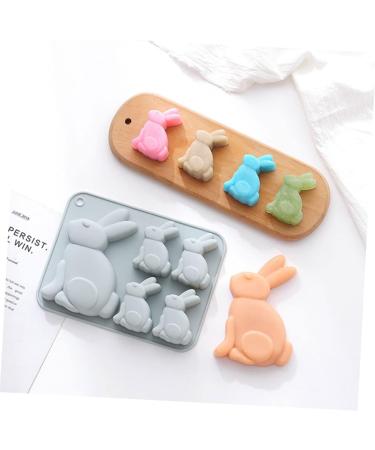 Alipis 2pcs Easter Cake Mold Cake Pan Candle Molds Silicone Molds Molde De para Resina Rabbit Mold Soap Mold Bunny Mold Silicone Food-Grade Silicone Mold Chocolate Bunny Molds Silica Gel - Buy Online on GoSupps.com