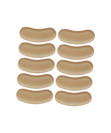 FOMIYES 5 Pairs Scandal Back Stickers Heels High Heel Cushion Heel Grips High Heel Pads High Heel Insoles High Heel Inserts Shoe