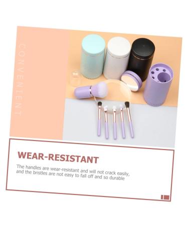 Didiseaon Makeup Brush Set - 5 Pcs Travel Size Cosmetic Brush Kit for Women | Perfect for Eyeshadow & Face Makeup - Buy Online on GoSupps.com