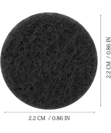 COHEALI 100pcs Black Aroma Refill Diffuser Pads - Essential Oil Cotton Replacement for Aromatherapy - Buy Online on GoSupps.com