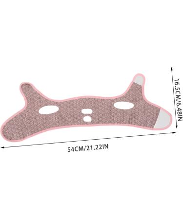 DOITOOL Lifting Belt Straps Shaper for Women Double Chin Reducer for Chin Strap for Double Chin Facial Slimming Strap Miss Tighten up Lifter Mercerized Cloth - Buy Online on GoSupps.com