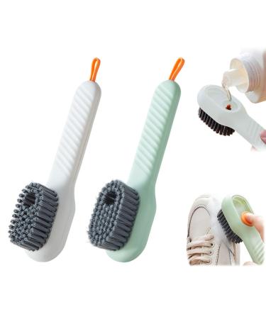 Soap Shoes Brushes Multifunctional Cleaning Brush Automatic Shoe Brush Push-type Liquid Cleaning Brush Washing Brushes for Clothes Shoes
