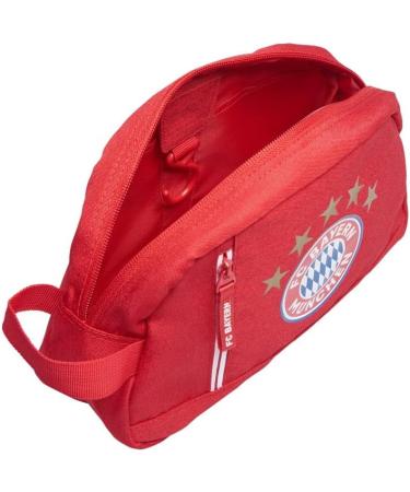 FC Bayern Munich Toiletry Bag | 5-Star Red Wash Bag | Official FCB Merchandise - Buy Online on GoSupps.com