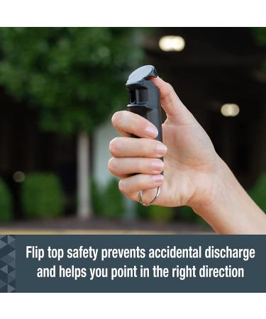 SABRE Ruger Pepper Gel - 25 Bursts, 12-Foot Range, UV Dye, Finger Grip, Key Ring - Black Pepper Spray - Buy Online on GoSupps.com