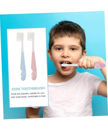 Minkissy Travel Children's Toothbrush Set - Cartoon Cleaning Brush with Soft Bristles for Kids' Oral Care - Buy Online on GoSupps.com