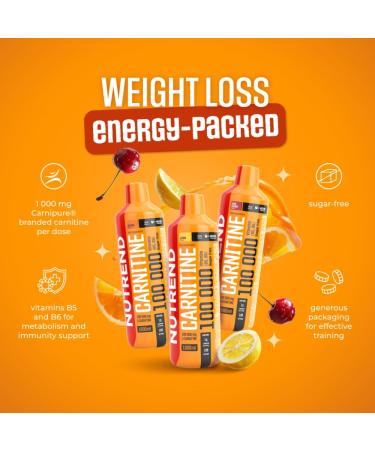  NUTREND NUTREND - Carnitine 100000 Orange 10000 ml - Buy Online on GoSupps.com