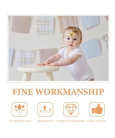 FOMIYES Forehead Temperature Stickers - 9Pcs Cartoon Fever Patch for Kids & Adults - Buy Online on GoSupps.com