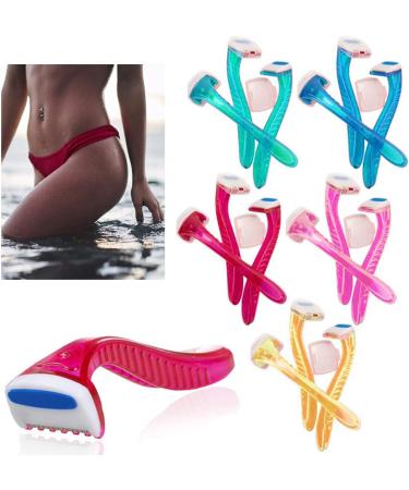 6 Pack Womens Bikini Line Razors - Hair Shaver for Brazilian Shave, Trimmer for Legs and Arms - Buy Online on GoSupps.com