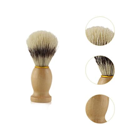 Perfk Shaving Brush for Men - Professional Cream Brush Perfect Christmas Gift Travel-Friendly Facial & Beard Brush for Dad & Friends - Buy Online on GoSupps.com