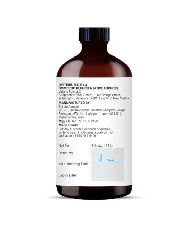 Majestic Pure Rosemary Essential Oil with Glass Dropper - Huge 4 Fl Oz - 100% Pure and Natural Rosemary Oil - Therapeutic Grade Essential Oils for Diffuser Aromatherapy Soap and Candle Making - Buy Online on GoSupps.com