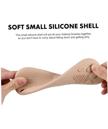 FRCOLOR 10 Pcs Silicone Makeup Brush Holder & Organizer | Travel-Friendly Makeup Storage Bags - Buy Online on GoSupps.com