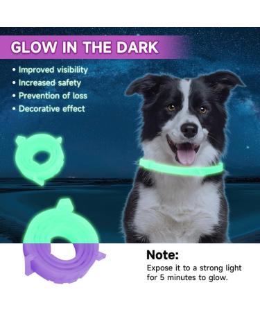 Woyamay Calm Collar for Dogs | Adjustable Sedative Collar with Pheromones | Natural Stress Relief for All Sizes | 60 Days Action | 2 Pieces (Violet Purple) - Buy Online on GoSupps.com