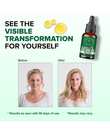 Arom atique Pure Batana Oil for Hair Growth - Cold Pressed Oil from Honduras 15 ML | Natural Hair & Skin Care - Buy Online on GoSupps.com