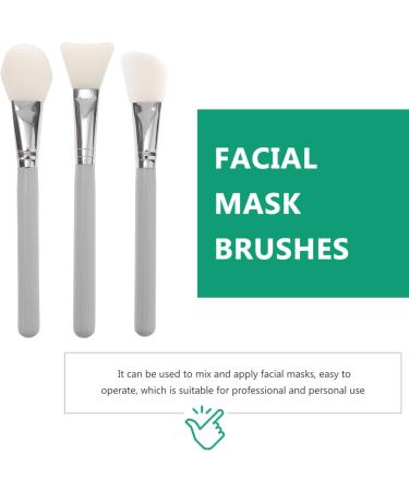 Cleaning Brush 9 Pcs Silicone Face Silicone Face Brush Face Applicator Silicone Face Scrubber Brushes DIY Facial (Size : 15.1x3.1cm) - Buy Online on GoSupps.com