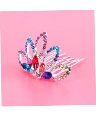 MAGICLULU 1pc Women Hair Comb Prom Tiara Prom Headpiece Bridal Hair Comb Side Combs Hair Accessories for Women Princess Comb Hair Barrettes Bridal Headdress Headband Wedding Bride - Buy Online on GoSupps.com