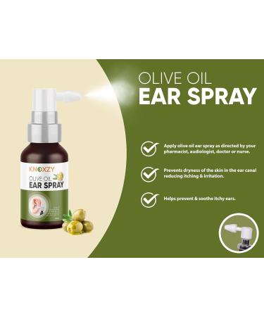KNOXZY Olive Oil Ear Spray - 10ml (0.33 Fl Oz) | Pack of 1 - Buy Online on GoSupps.com
