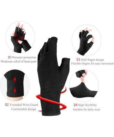 Anti-UV Gloves for Gel Nail Lamp Cool Breathable Bouncy Gel Nail Lamp UV Gloves Nail Gloves Gel Manicure Gloves Nail Mitt Protects Fingers from Uv For Nail Art Gel UV LED Lamp Tool(Black) - Buy Online on GoSupps.com