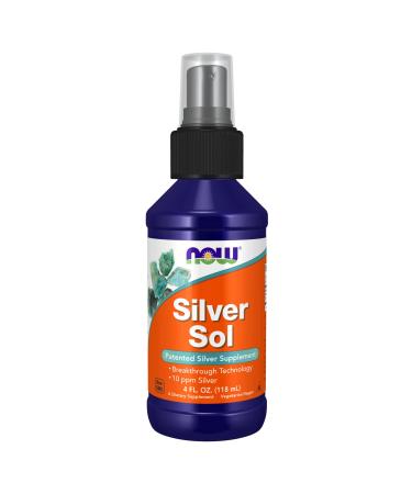 Now Foods Silver Sol 4 fl oz (118 ml)