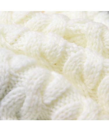 Petyoung Dog Sweater Vest | Warm Knitting Coat for Small & Medium Dogs | XL Beige Winter Pet Clothes - Buy Online on GoSupps.com