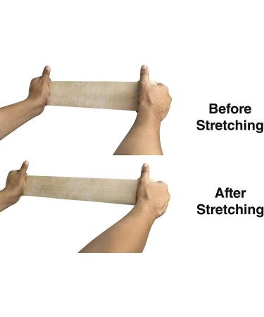 Self Adherent Wrap - Bulk Pack of 6 | Athletic Tape Rolls & Sports Wraps for Ankle Sprains & Swelling | Non-Woven Adhesive Bandage (3 in x 5 Yards) - Beige - Buy Online on GoSupps.com