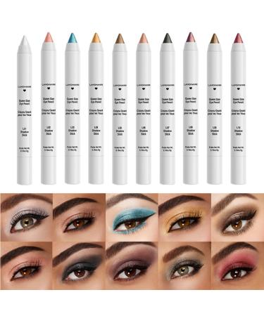 Glitzer Lidschattift 2-in-1 Eyeliner & Shimmer Eyeshadow Pencil - Waterproof Durable Eye Makeup (#05) - Buy Online on GoSupps.com