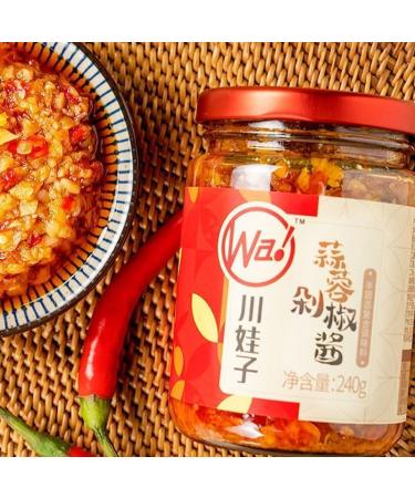 Homemade Chili Garlic Sauce Hotpot Soup Japchae&Korean Dish seasoning garlic seasoning Chinese Specialties Pickled Vegetables Mixed Noodles Spicy Sauce chili powder (Chili Garlic Sauce 3 can) Chili Garlic Sauce 3 can - Buy Online on GoSupps.com