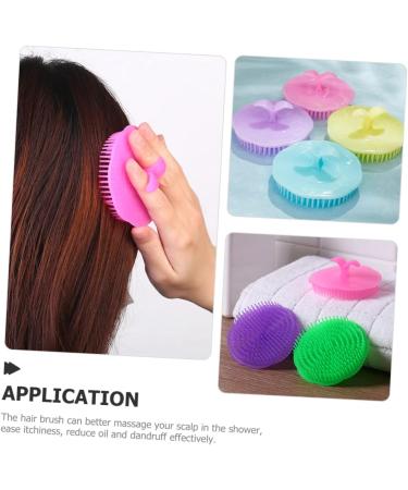 WOONEKY 4-Piece Shampoo Brush Set | Scalp Massage Device for Hair Care & Washing | International Shipping Available - Buy Online on GoSupps.com