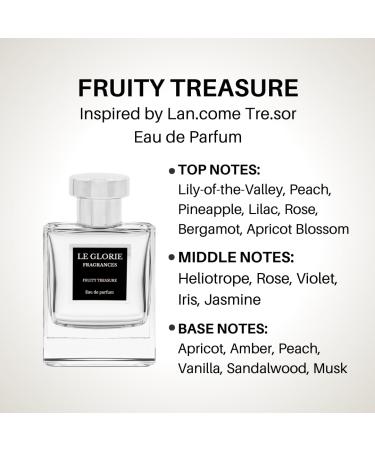 Inspired by Tresor Eau de parfum Fruity Treasure EDP Long Lasting 12-14 Hours Perfume Spray for Women All Skin Types Cruelty Free - 0.33 oz 10ml Inspired by Tresor Eau de parfum 0.33 Fl Oz (Pack of 1) - Buy Online on GoSupps.com