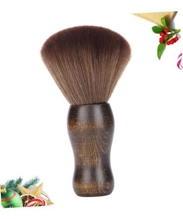 Housoutil Neck Brush Barber Fiber Neck Brush Barber Tool Neck Dusting Hairdressing Brush Barber Neck Brush Duster Hair Cleaning Brush Hair Brush Broken Hair Bamboo - Buy Online on GoSupps.com
