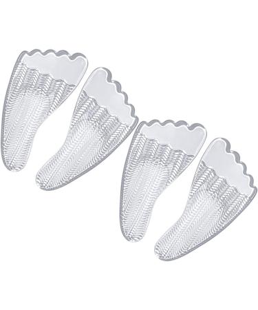 FOMIYES 6 Pairs Five Toe Sticky Front Pad Clear Heels - High Heel Arch Support Gel Insoles for Women - Buy Online on GoSupps.com