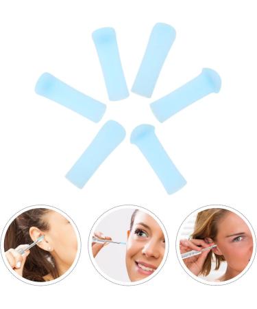 Ipetboom 6pcs Silicone Ear Wax Removal Tips Soft Comfortable Ear Cleaning Tools for Safe Earwax Removal Replaceable Camera for Family Use - Buy Online on GoSupps.com