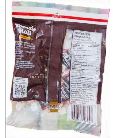 Tootsie Roll Midgees 119 Grams - Pack of 3 (119g x 3) - Buy Online on GoSupps.com