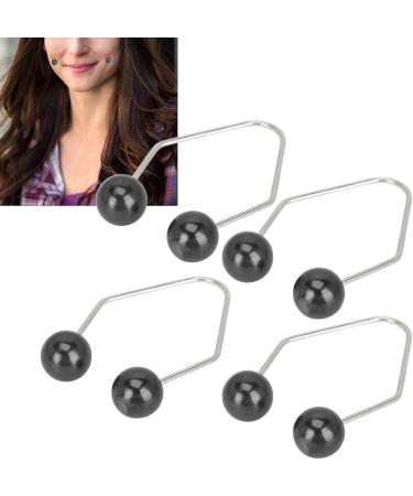 Portable Makers Stainless Steel Cheek Trainer Create Real Like Dimples Enhance Charm Comfortable & Safe Easy to Use Durable for Long Lasting Use (Black) - Buy Online on GoSupps.com