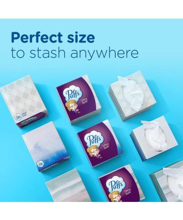 Puffs Ultra Soft Non-Lotion Tissues, 10 Cubes, 56 Tissues per Box - Pack of 10 - Buy Online on GoSupps.com