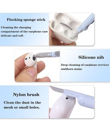 7-in-1 Cleaner Kit for AirPods & Electronics - Deep Cleaning Tools for Headphones, Earbuds, Phone, Laptop, Camera - Blue - Buy Online on GoSupps.com