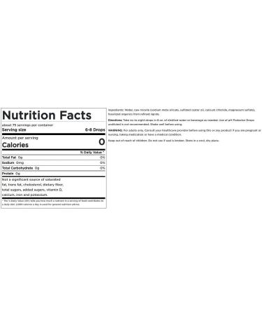 Swanson Alkaline Booster pH Protector Drops - Create Alkaline Water with 12.25 pH - Maintain pH Balance - 1.25 Fl Oz - Buy Online on GoSupps.com