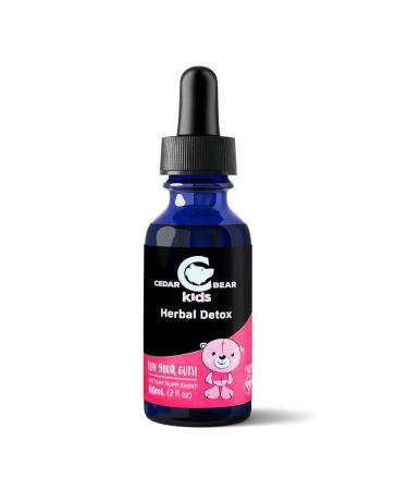 Cedar Bear Herbal Detox for Kids is a Liquid Herbal Supplement That Helps The Immune System & Protects Organs That are Often affected 2 fl oz / 60 ml 2 Fl Oz (Pack of 1)