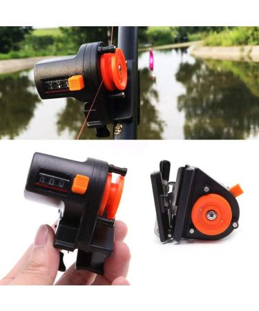 0-999m Portable Fishing Line Counter with Digital Length Display - Fish Finder Depth Gauge Tackle Tool for Outdoor Enthusiasts - Buy Online on GoSupps.com