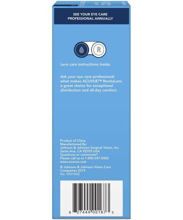 ACUVUE RevitaLens Multi-Purpose Solution 10 oz - Pack of 2 | Disinfecting & Cleaning Solution - Buy Online on GoSupps.com