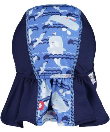 Pop-in Peaked Sun Hat 2XL Whale - UV Protection for Maximum Coverage - Buy Online on GoSupps.com