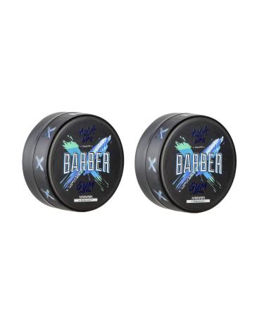 barber marmara Marmara Barber Aqua Wax Gum Hair Wax 150 ml 2 pieces