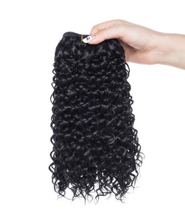 SEGO Brazilian Hair Extensions - One Piece Water Wave Bundles | Dark Black Human Hair Weave - Buy Online on GoSupps.com