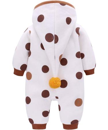Bebone Baby Clothes Newborn Outfits Unisex Jumpsuit Brown 0-3 Months - Buy Online on GoSupps.com