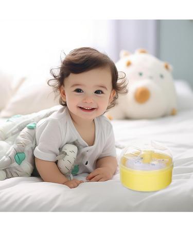 Gmokluytw Powder Puff for Kids - Powder Applicator and Loose Powder Foundation Container Baby Powder Case with Soft Puff for Makeup Application - Buy Online on GoSupps.com