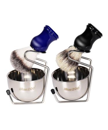 Beaupretty Beard Brush & Shaving Set for Men | Razors Mustache Brushes & Soap Bowl - Buy Online on GoSupps.com