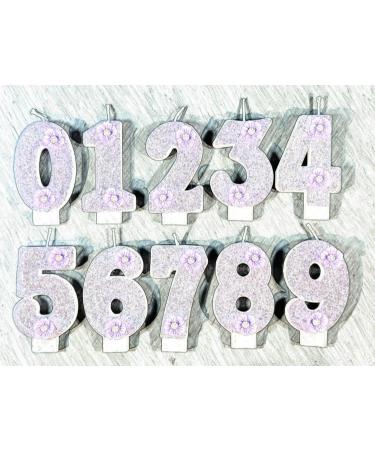 Buy 3D Diamond Shape Birthday Number Candle Set - Perfect for Birthday Parties Weddings & Theme Celebrations - International Shipping Available - Buy Online on GoSupps.com
