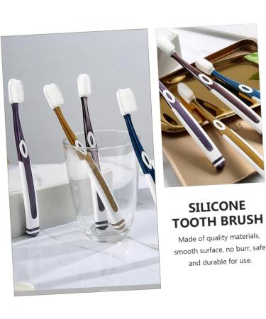 Minkissy Nano Soft Baby Toothbrush - 32 Pack Compact Travel Toothbrushes for Adults & Kids - Portable Teeth Accessories - Perfect for Camping & Travel - Available in 4 Colors - Buy Online on GoSupps.com