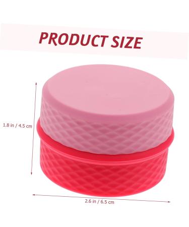 FOMIYES 5 Sets Cream Box Durable Cream Storage Jar Travel Empty Cream Jar Toiletry Container for Travel Airless Pump Jar Makeup Samples Lip Scrub Jar Silica Gel Vacation Lotion Storage Box - Buy Online on GoSupps.com
