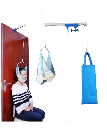 Cusma cervical tensile device above the door to relieve neck pain and shoulder correction neck stretcher for office workers and body workers
